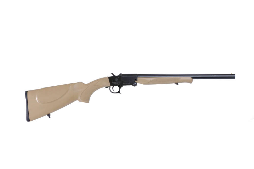 Rifles Long Guns American Tactical Nomad 12Gauge NOMAD SINGLE SHOT 12/18 TAN •  • Model: Nomad